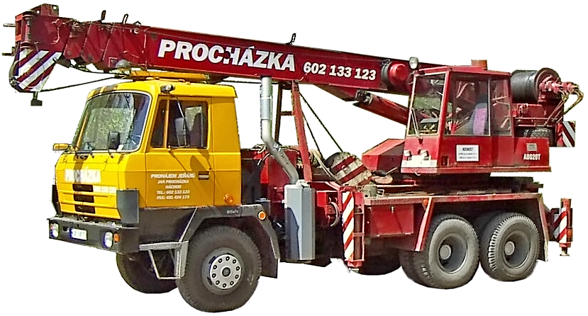 Autojeřáb Tatra 815 AD 20