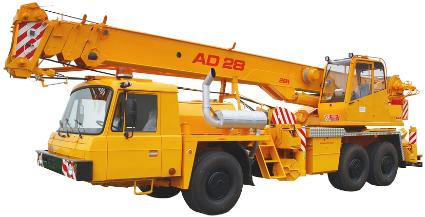 Autojeřáb Tatra 815 AD 28